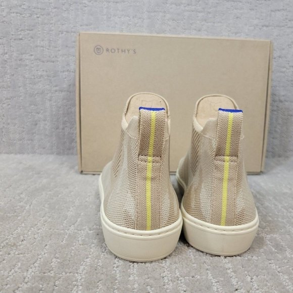 Rothy's The Chelsea Sand Camo Pull On Ankle Boots Womens Size 7, 7.5, 8, 9.5, 10 - Picture 3 of 11